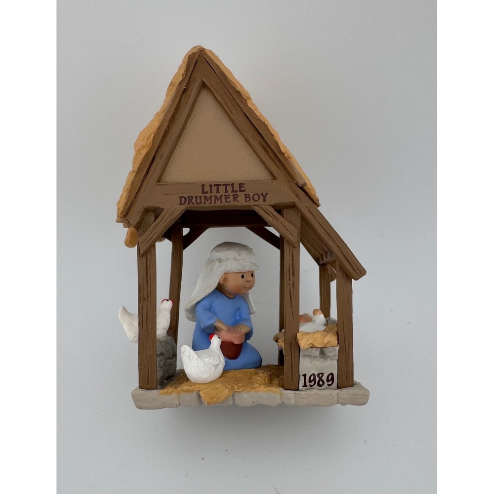 Little Drummer Boy Lighted Ornament 1989 Christmas Classics Collector Series